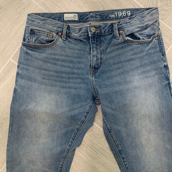 Gap Perfect Distressed Sexy Boyfriend Jeans Size 29 - Picture 2 of 5